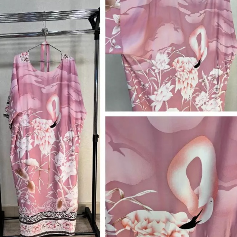 New Bohemian Mixed Print Kimono - Picture 8 of 10